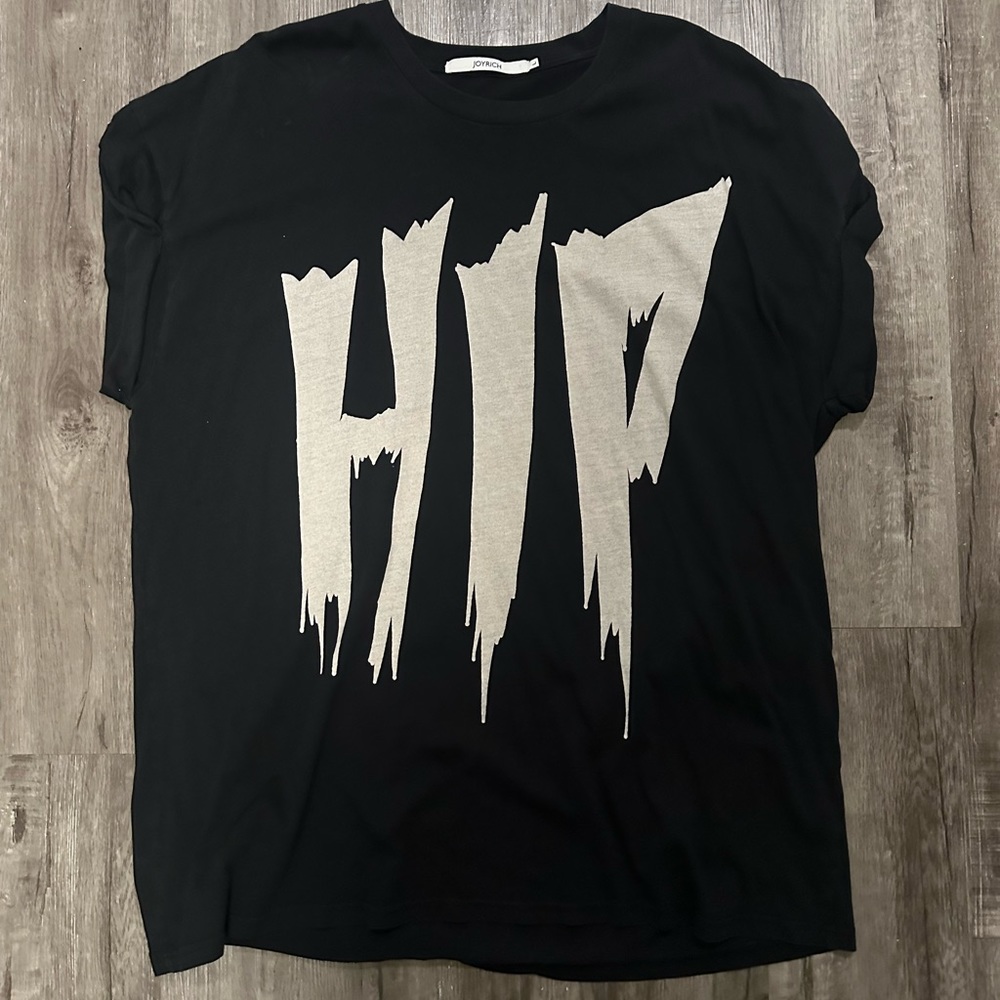 Joyrich black tee